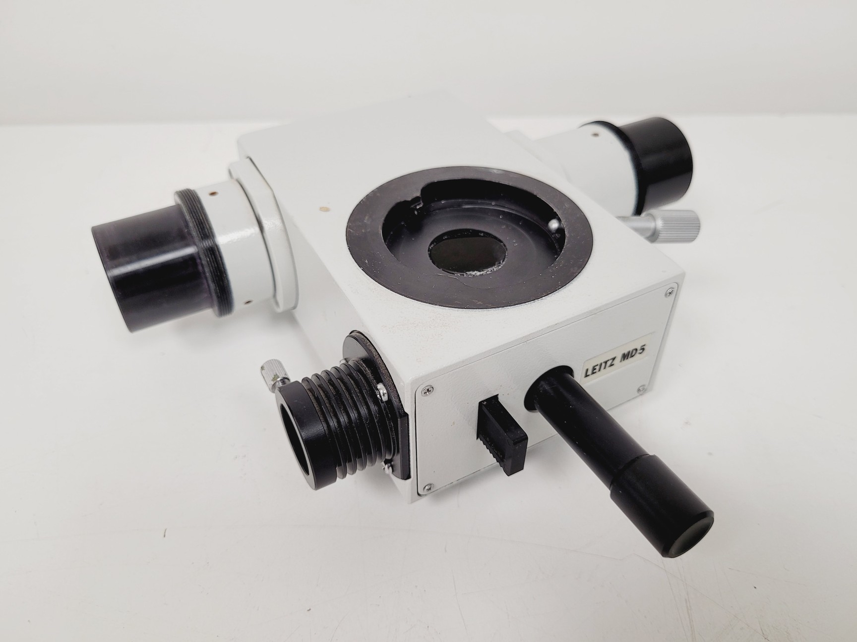 Image of Leitz Microscope Teaching Head  (512 661)  w/ Leitz MD5 & Stand Lab
