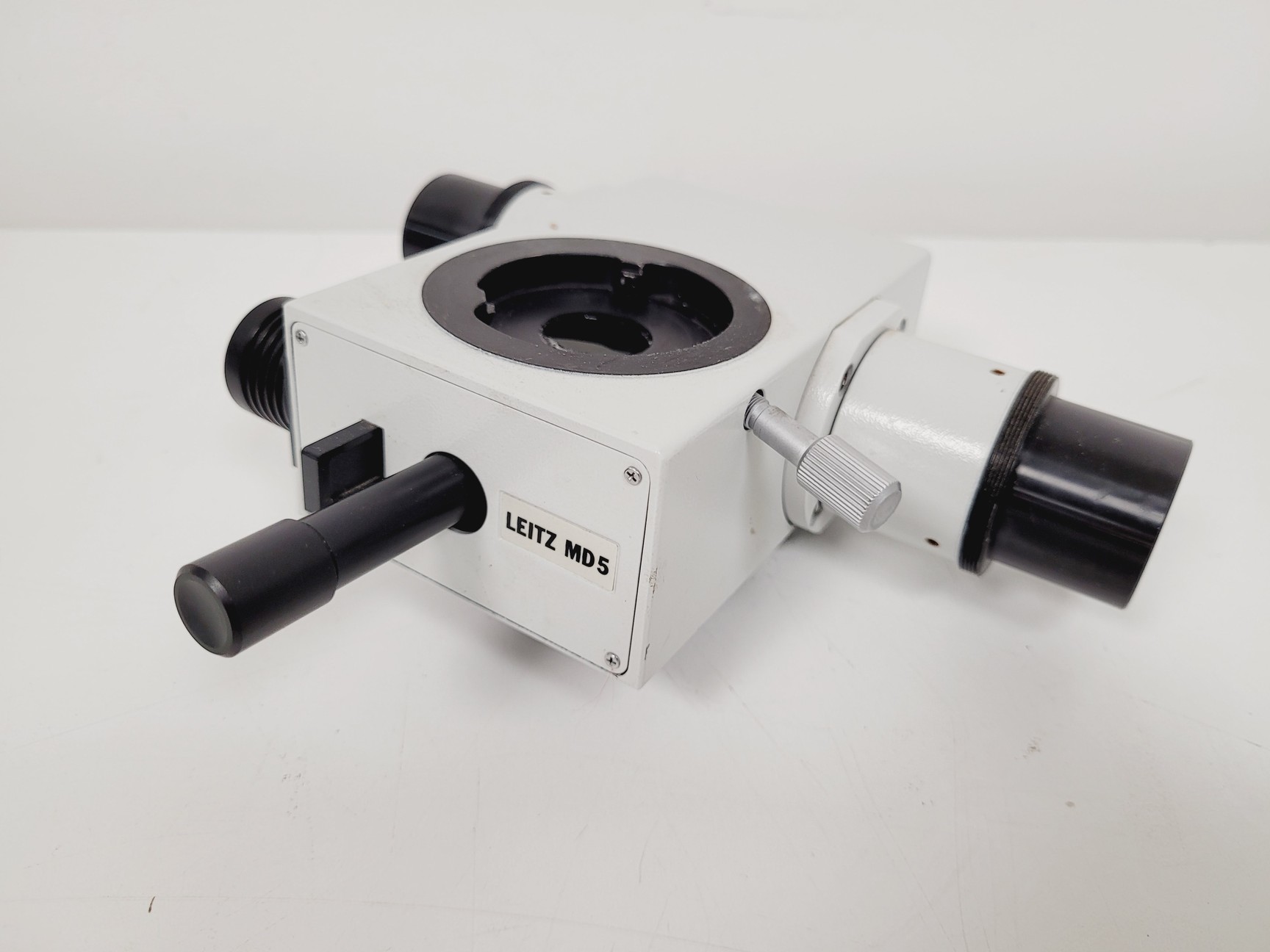 Image of Leitz Microscope Teaching Head  (512 661)  w/ Leitz MD5 & Stand Lab