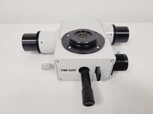 Thumbnail image of Leitz Microscope Teaching Head  (512 661)  w/ Leitz MD5 & Stand Lab