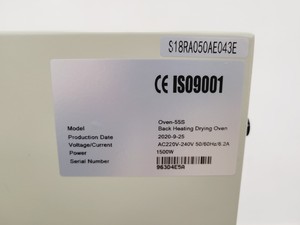 Thumbnail image of SciQuip Oven-55S Incubator - Spares/Repair Lab