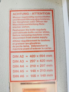 Thumbnail image of Ideal 4850 A Paper Guillotine
