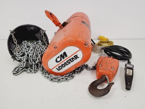 Thumbnail image of CM Lodestar RT Electric Chain Hoist 3 Ton Max 3000kg