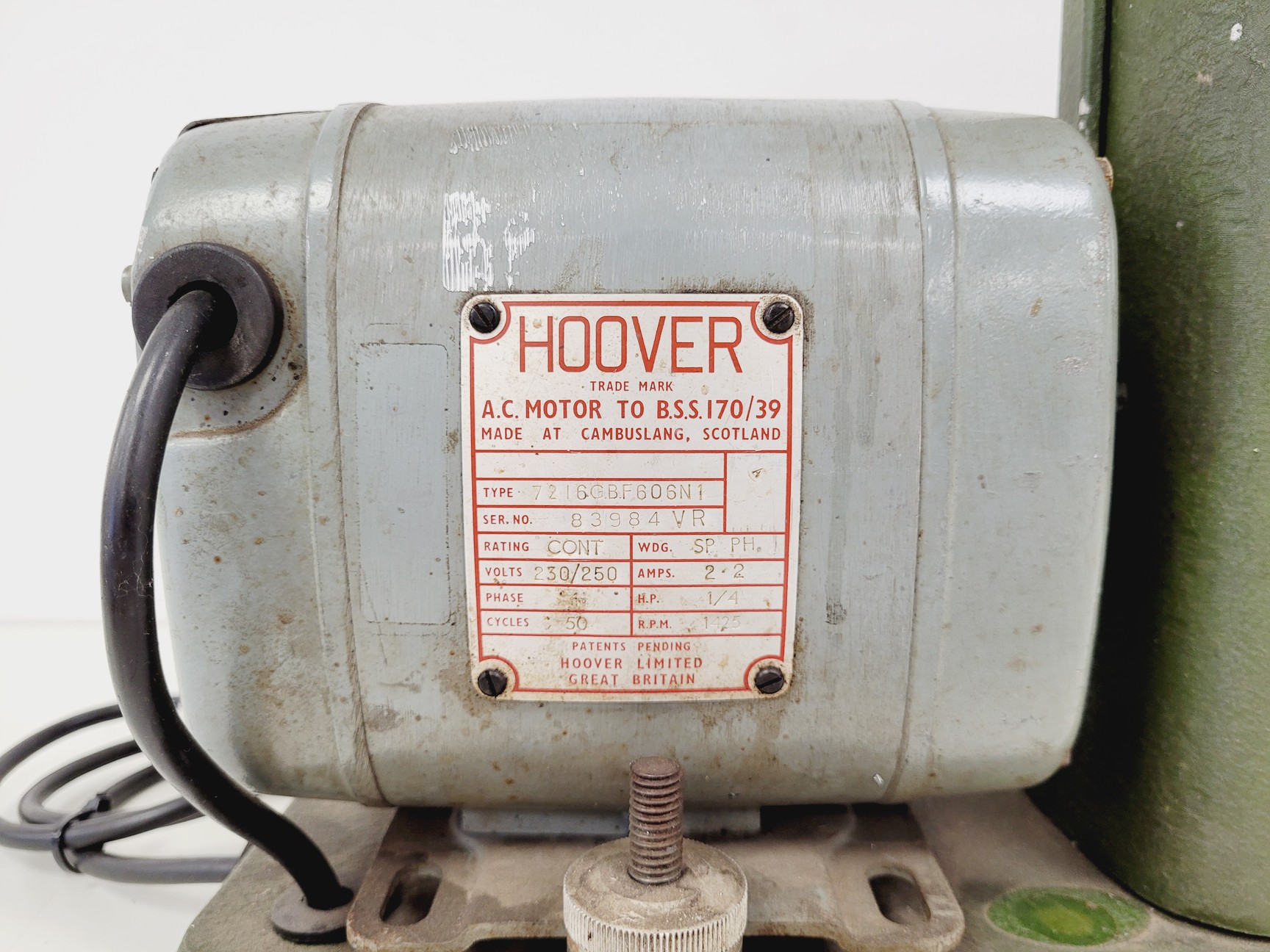 Image of Vintage Tapping Machine Model S 