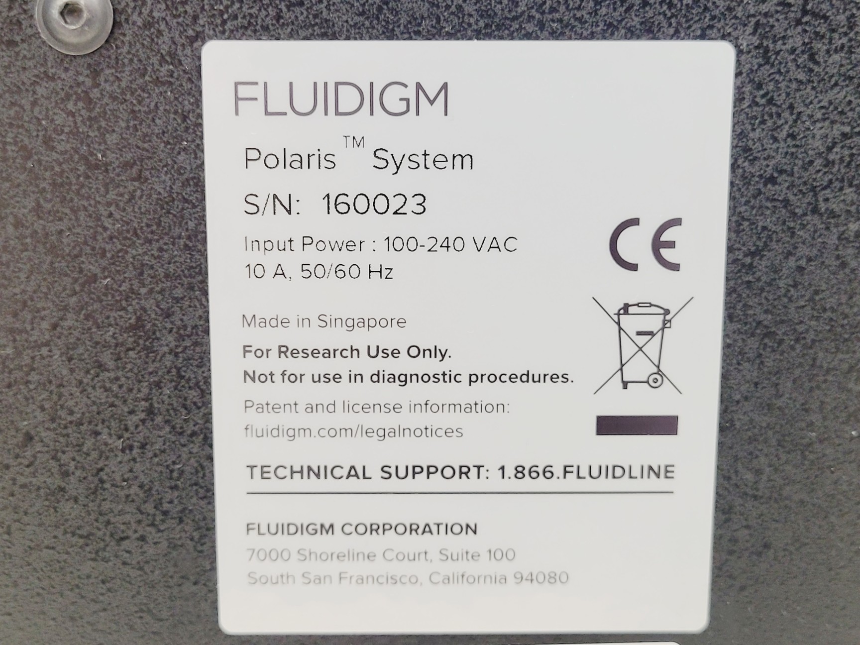 Image of Fluidigm Polaris System PCR Molecular Biology Analyzer w/ Accessories Lab