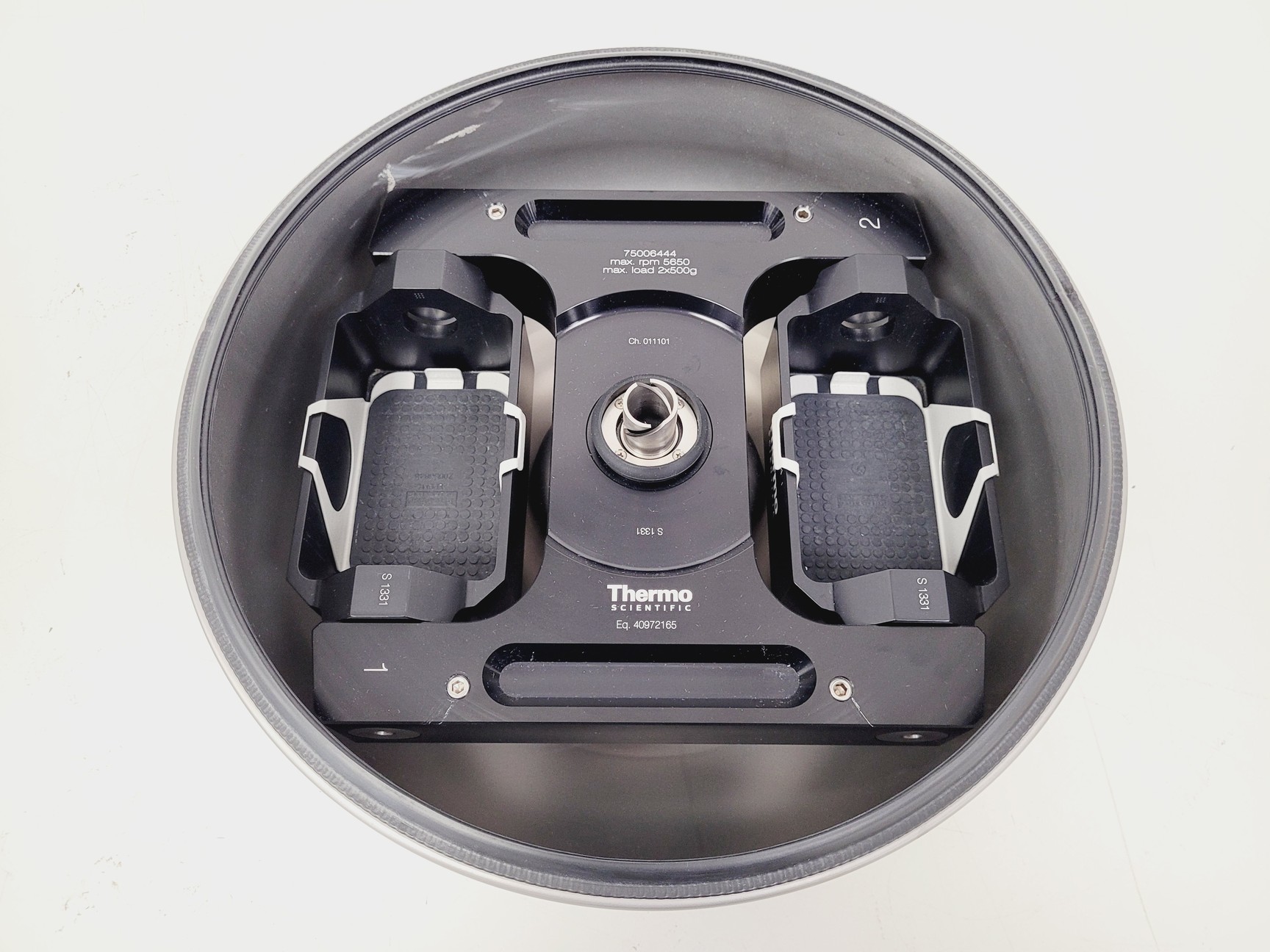 Image of Thermo Scientific HIGHPlate Windshielded Swinging Bucket Rotor 5650rpm 2x500g 