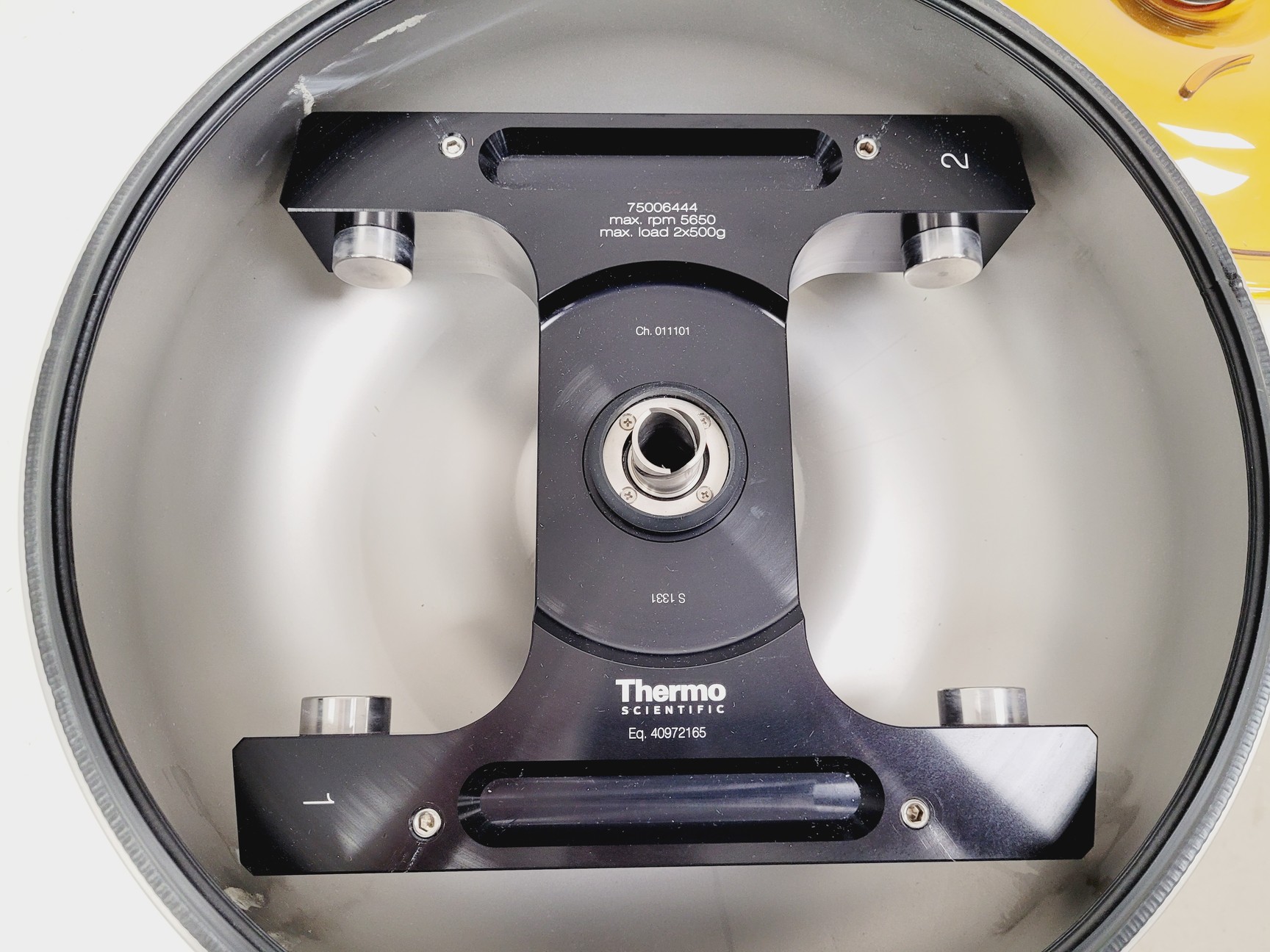 Image of Thermo Scientific HIGHPlate Windshielded Swinging Bucket Rotor 5650rpm 2x500g 