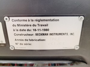 Thumbnail image of Beckman J2-MC Centrifuge -Rotor Not Included Lab