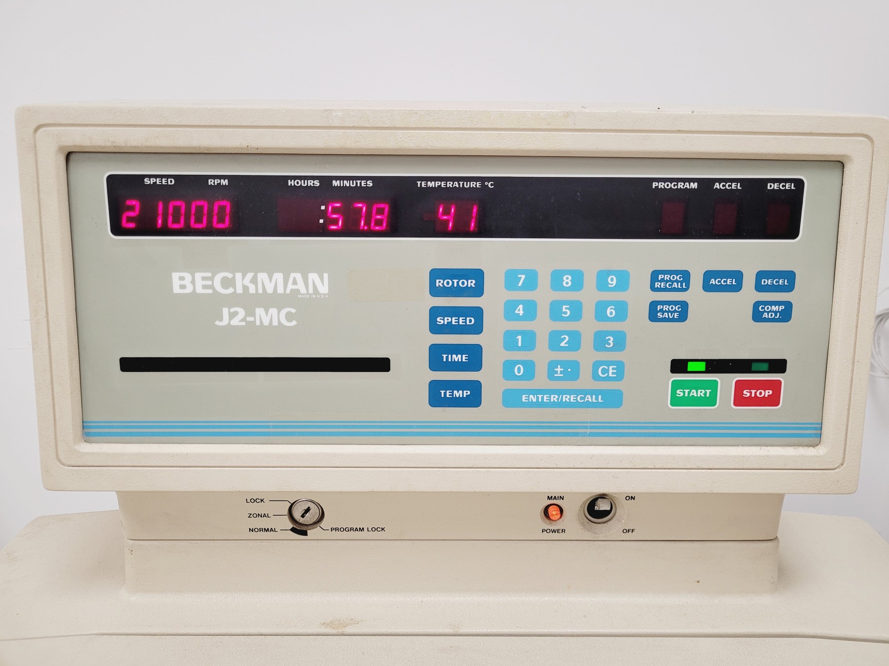 Image of Beckman J2-MC Centrifuge - Rotor Not Included Lab
