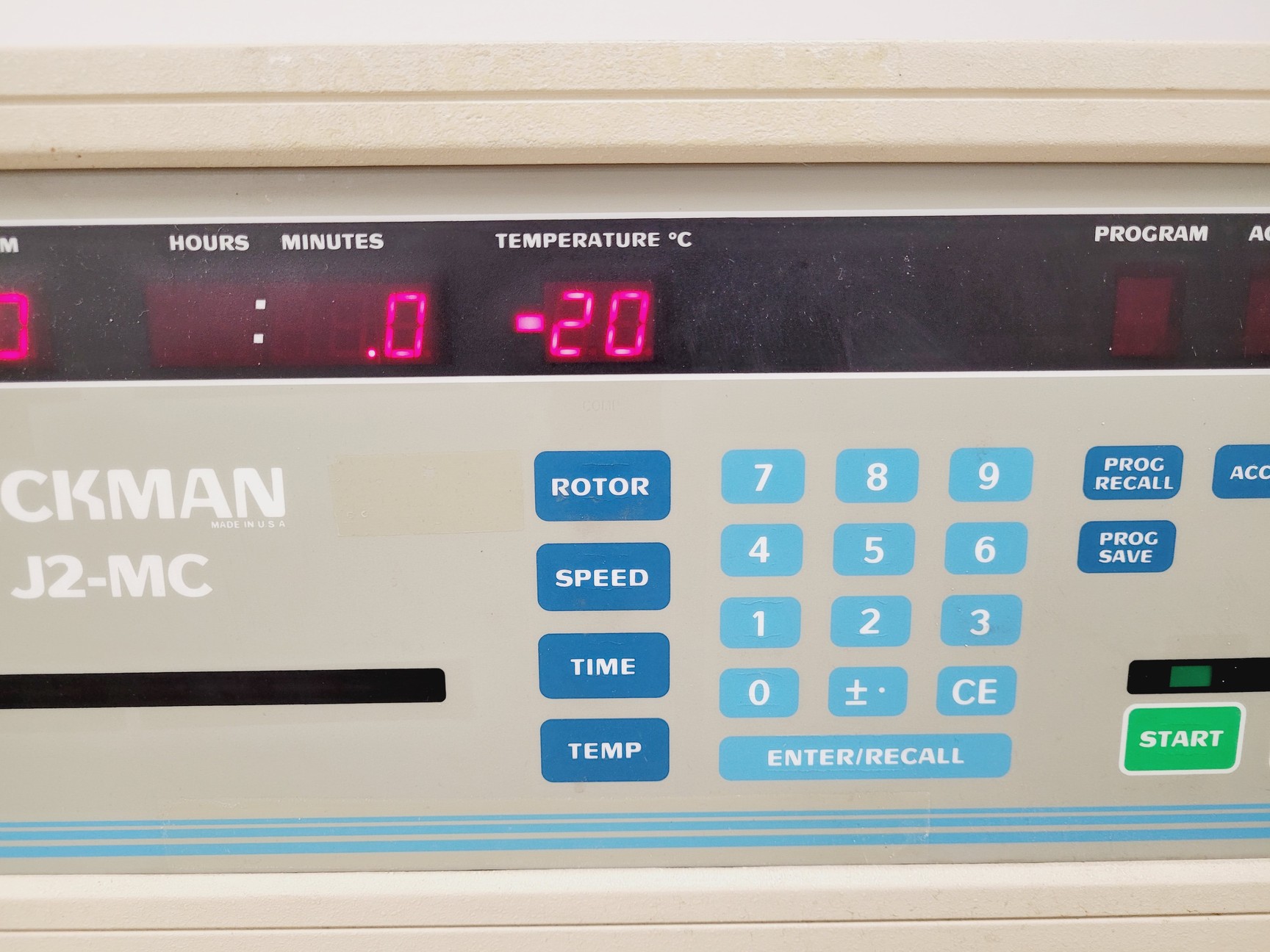 Image of Beckman J2-MC Centrifuge -Rotor Not Included Lab
