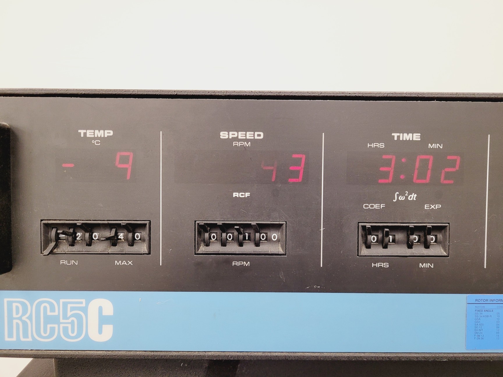 Image of Sorvall Instruments RC5C Floor Standing Centrifuge Spares/Repairs