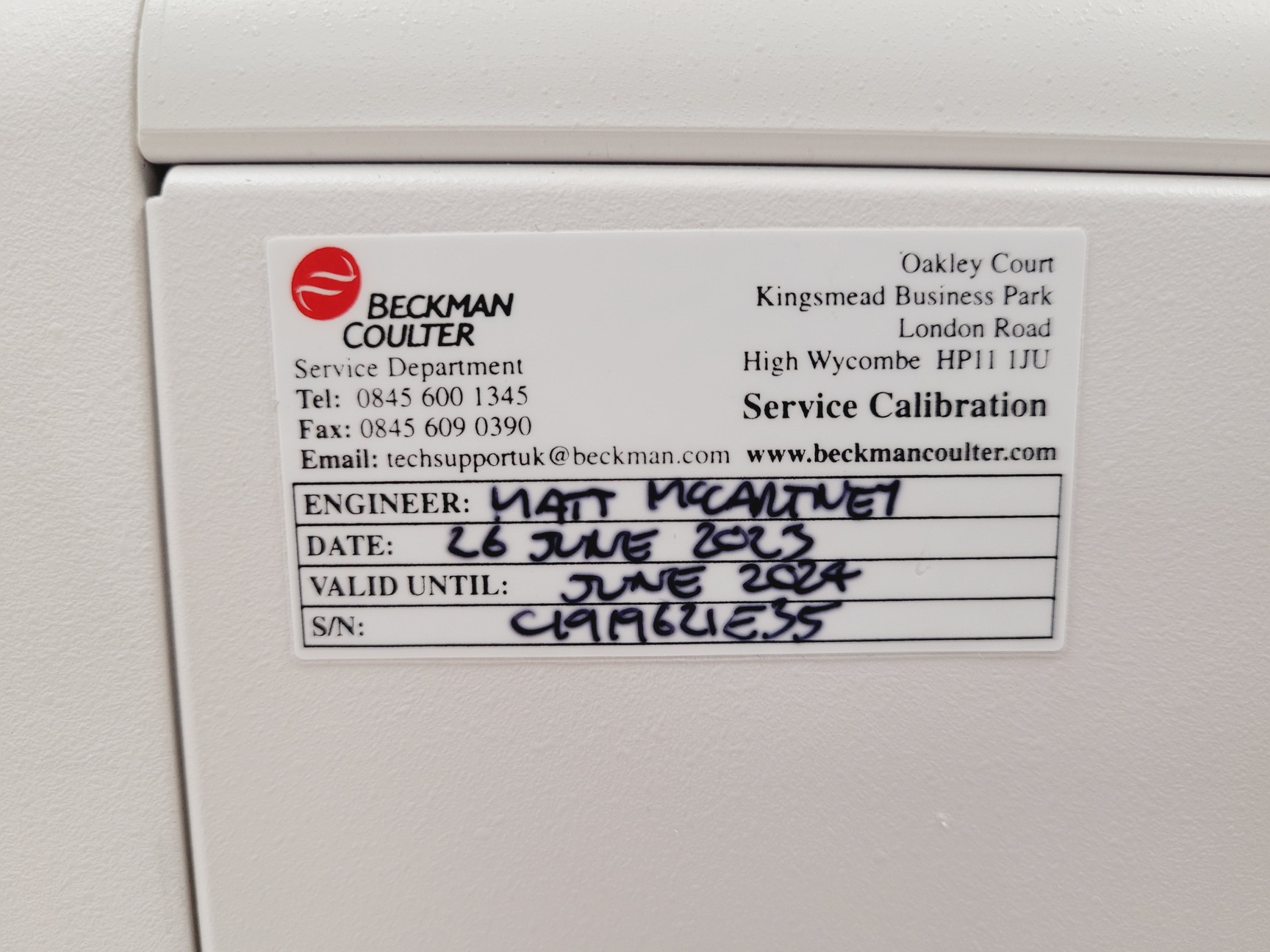 Image of Beckman Coulter Vi-CELL BLU Cell Counter Lab