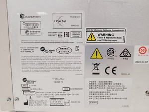 Thumbnail image of Beckman Coulter Model Vi-CELL BLU Cell Viability Analyzer (2020)