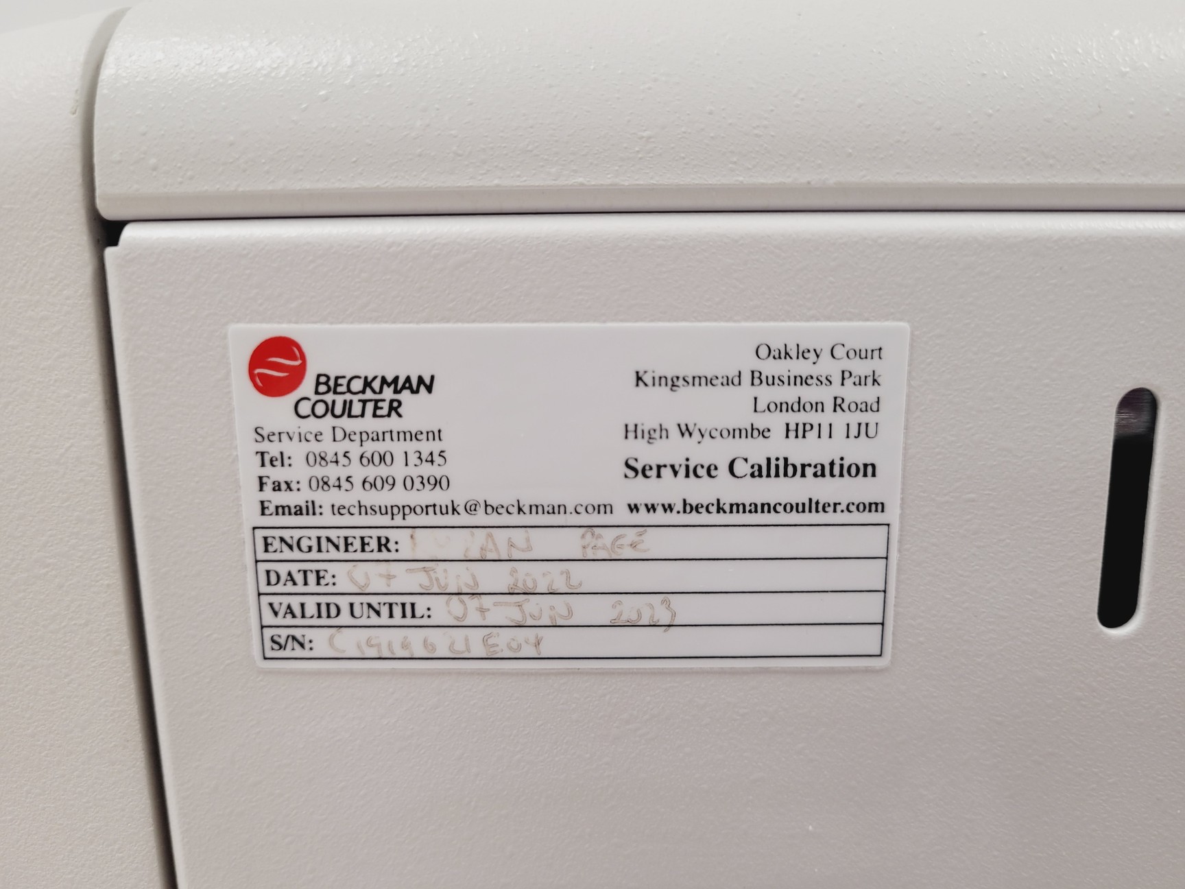 Image of Beckman Coulter Vi-CELL BLU Cell Viability Analyzer Lab (2021)