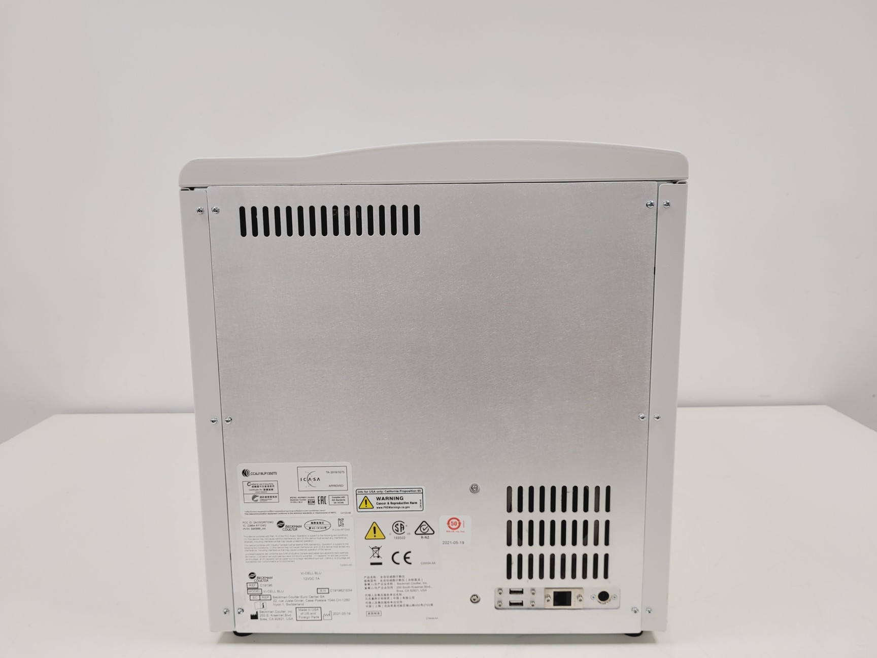 Image of Beckman Coulter Type Vi-CELL BLU Cell Viability Analyzer (2021)