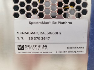 Thumbnail image of Molecular Devices SpectraMax i3x Lab (2017)