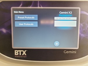Thumbnail image of BTX Gemini X2 Twin Waveform Electroporation System Lab