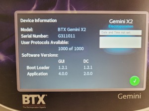 Thumbnail image of BTX Gemini X2 Twin Waveform Electroporation System Lab (2018)