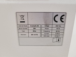 Thumbnail image of ENVAIR Fume Cupboard eco Chem Coalsafe Elite 06 Lab