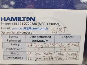 Thumbnail image of Hamilton Microlab STAR Liquid Handler SPAN-8 96-Well Dispensing Head Lab
