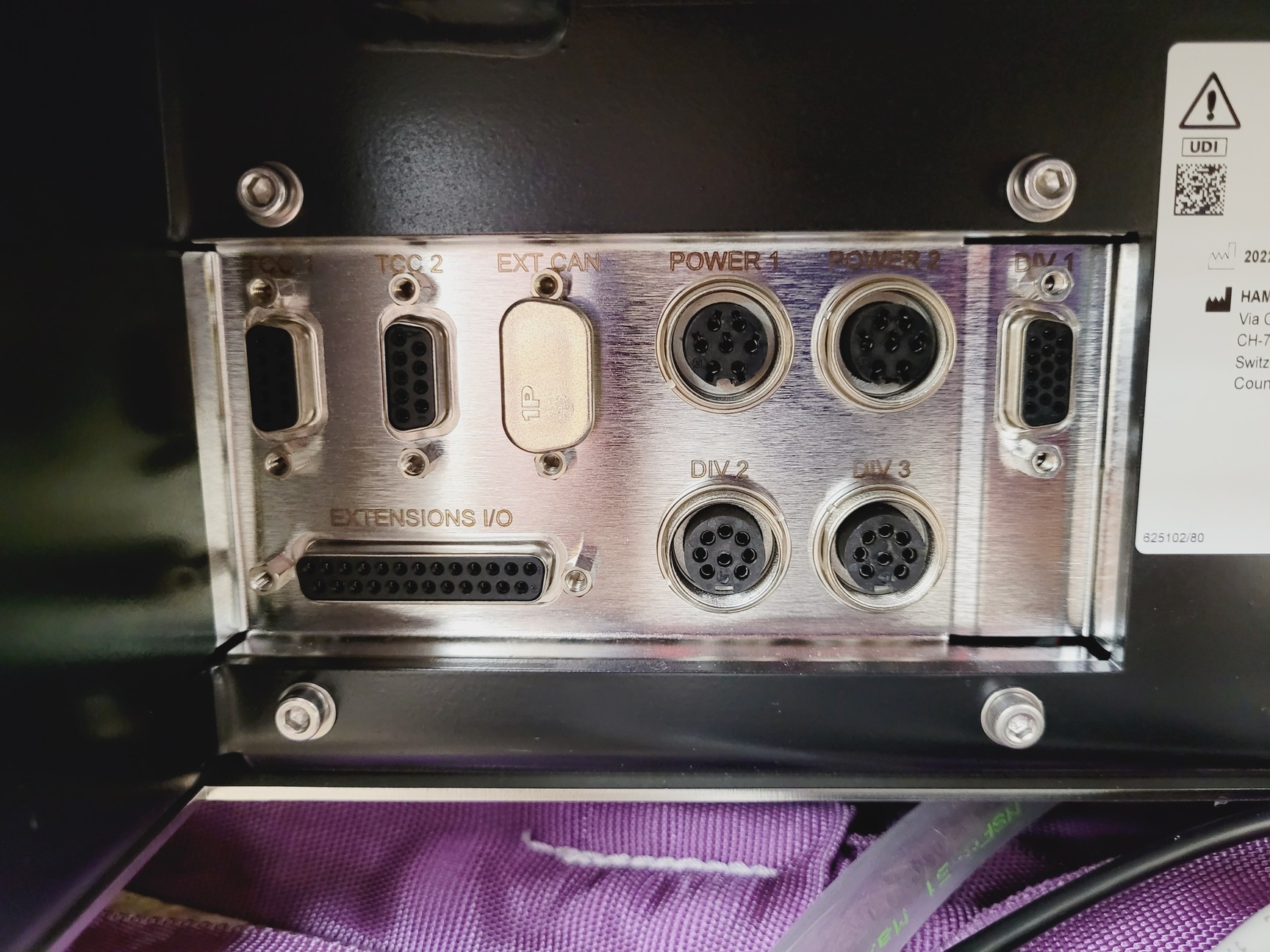 Image of Hamilton Microlab STAR Liquid Handler SPAN-8 96-Well Dispensing Head Lab