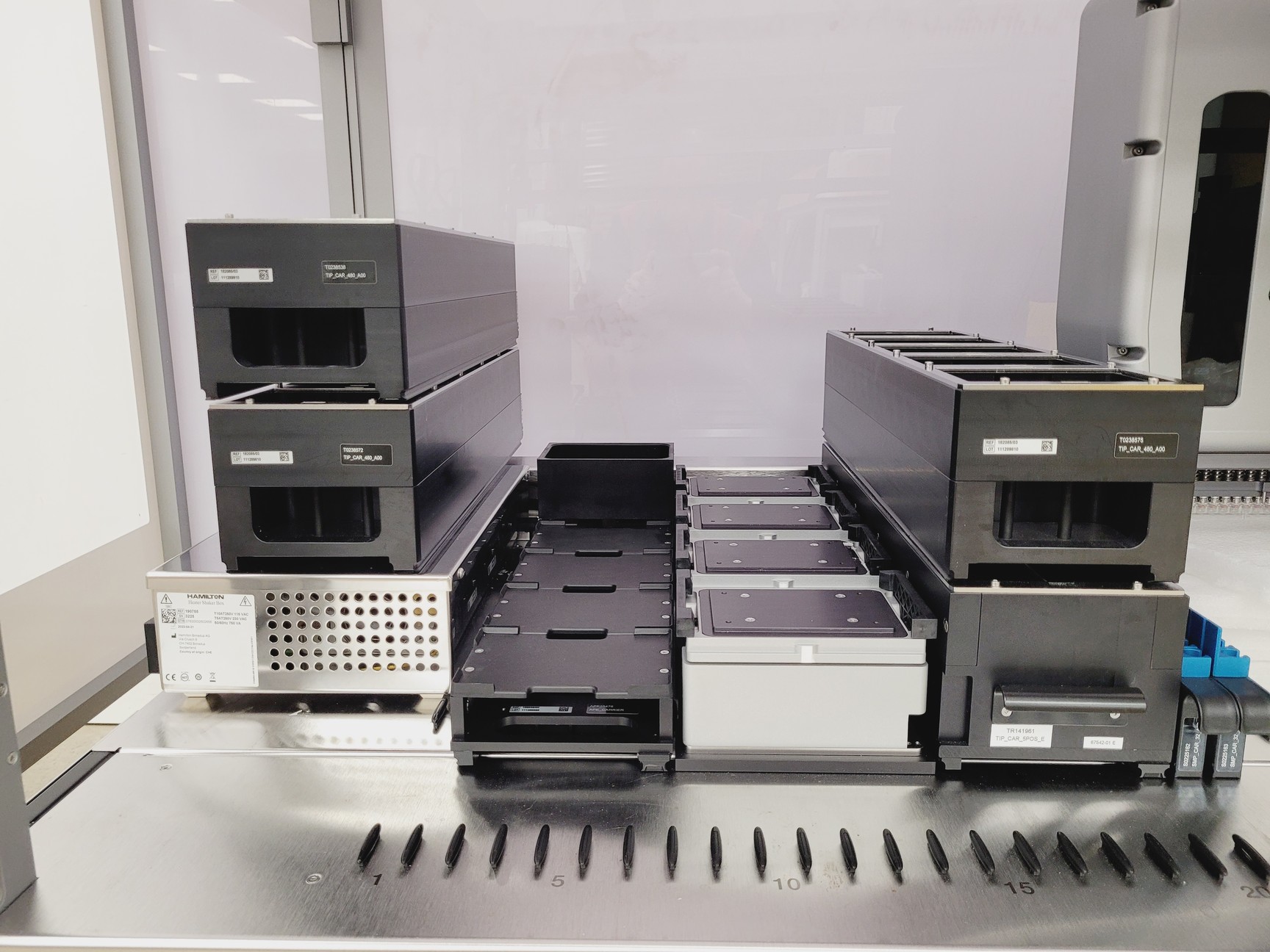 Image of Hamilton Microlab STAR Liquid Handler SPAN-8 96-Well Dispensing Head Lab