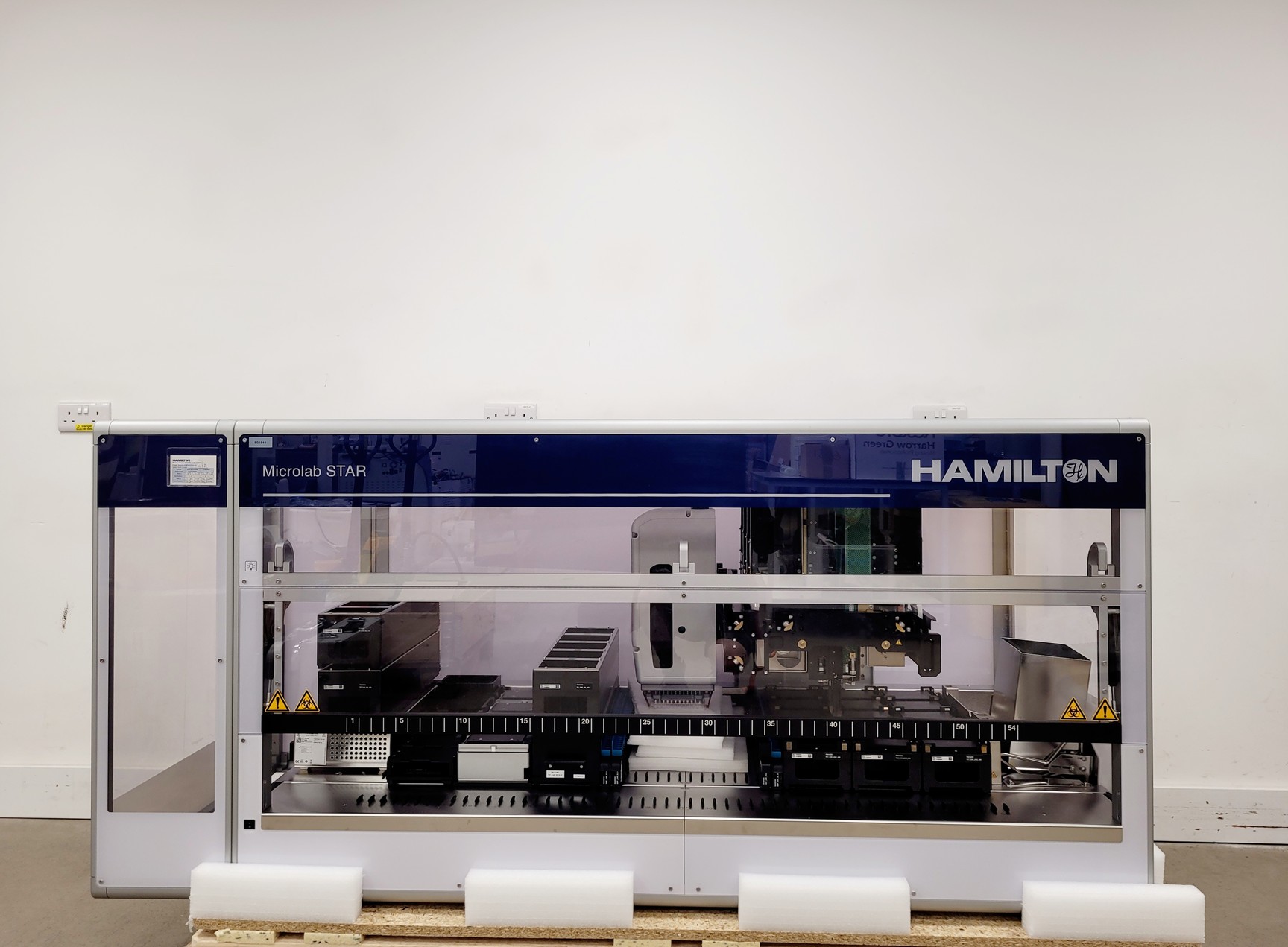 Image of Hamilton Microlab STAR Liquid Handler SPAN-8 96-Well Dispensing Head Lab