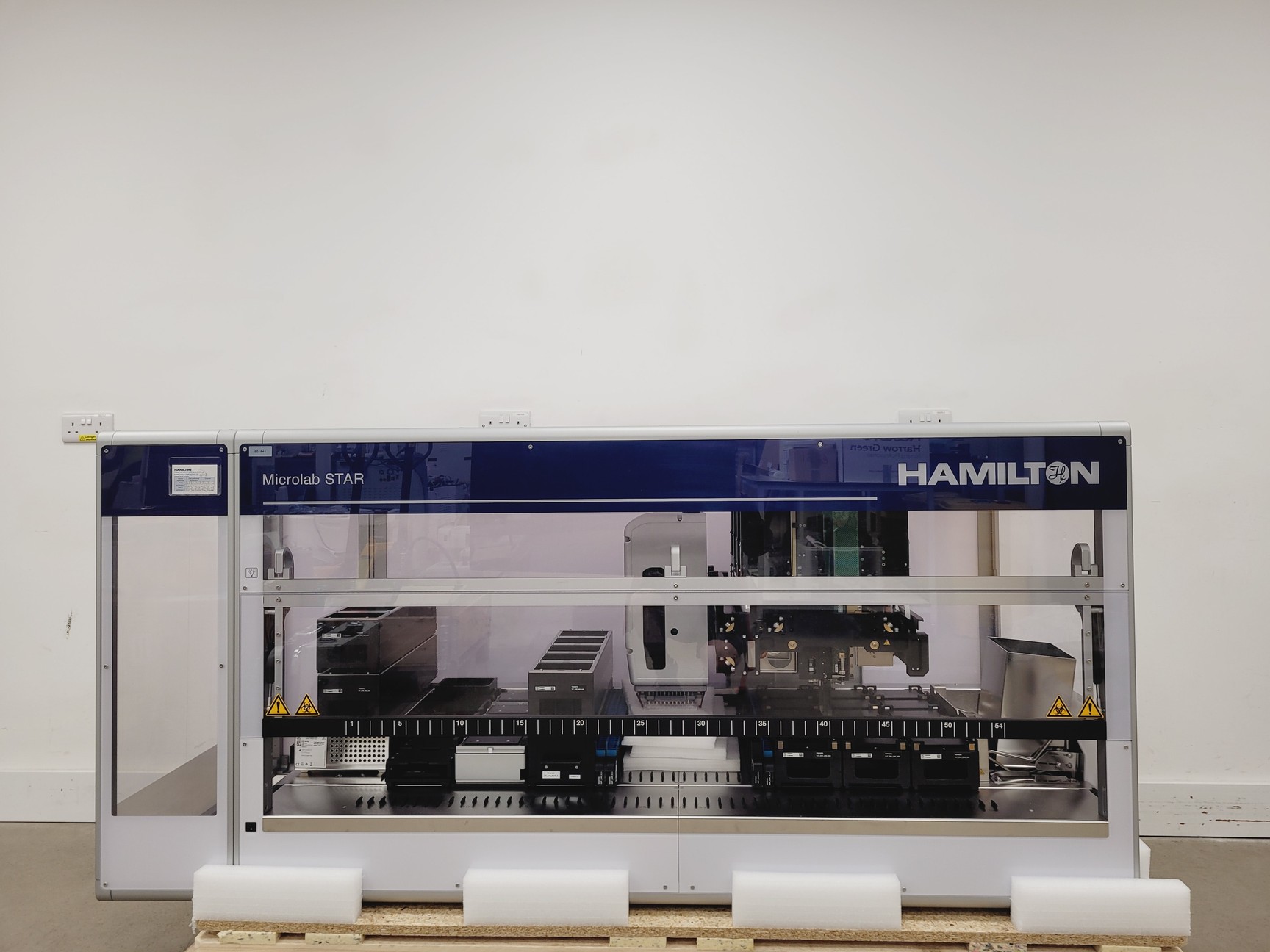 Image of Hamilton Microlab STAR Liquid Handler SPAN-8 96-Well Dispensing Head Lab