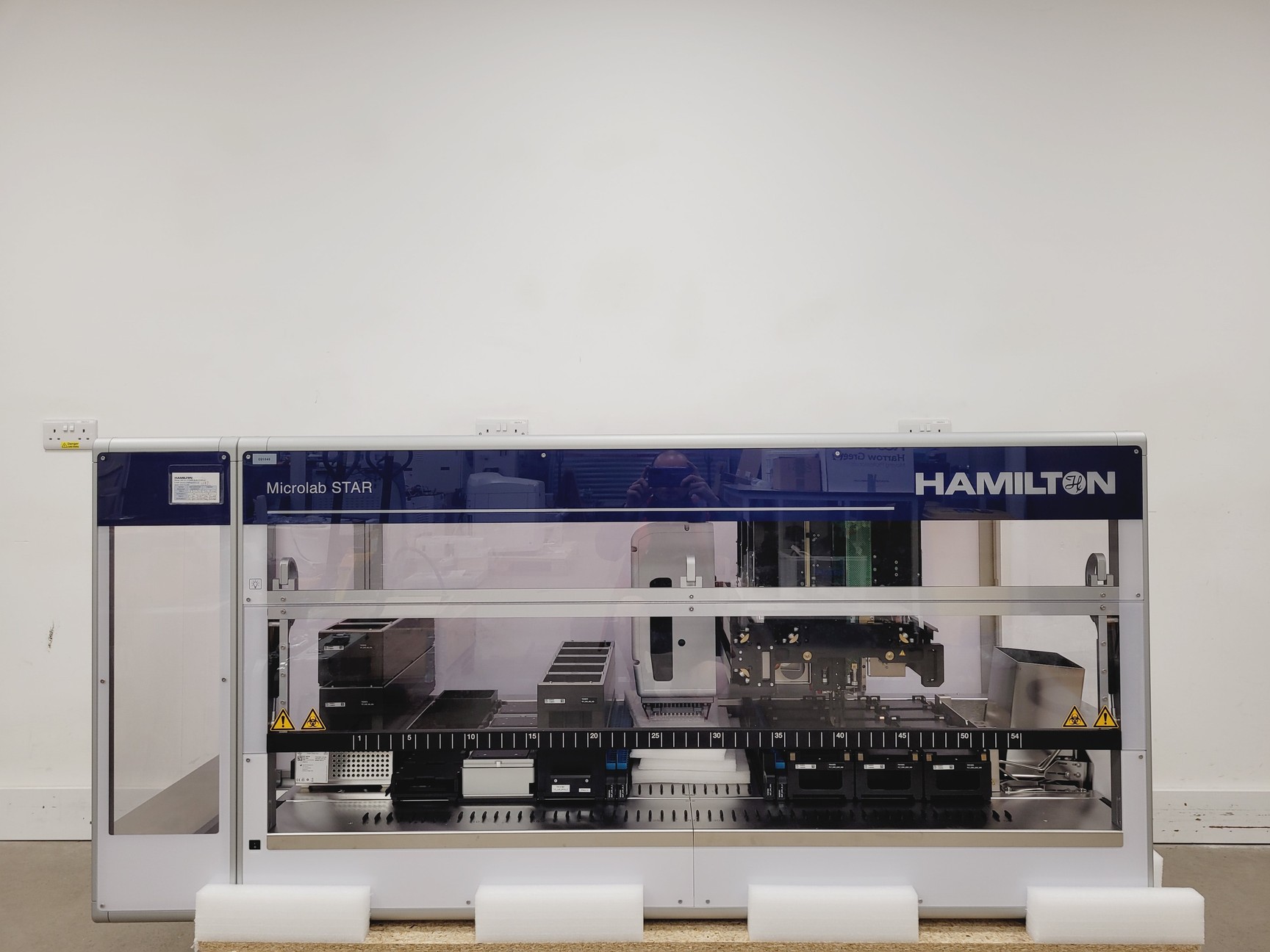 Image of Hamilton Microlab STAR Liquid Handler (2024) SPAN-8 96-Well Dispensing Head Lab