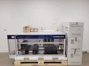 Thumbnail image of Hamilton Microlab STAR Liquid Handler SPAN-8 96-Well Dispensing Head Lab