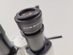Thumbnail image of Leica DMIL LED Microscope w/ 4 x Objectives (PH1, PHO) & MC170HD Camera Lab