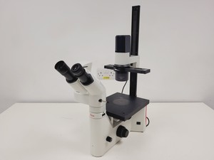 Thumbnail image of Leica DMIL LED Microscope w/ 4 x Objectives (PH1, PHO) & MC170HD Camera Lab
