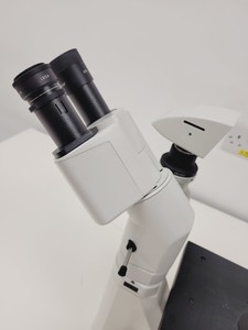 Thumbnail image of Leica DMIL LED Microscope w/ 4 x Objectives (PH1, PHO) & MC170HD Camera Lab