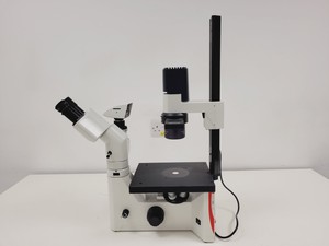 Thumbnail image of Leica DMIL LED Microscope w/ 4 x Objectives (PH1, PHO) & MC170HD Camera Lab