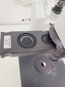 Thumbnail image of Leica DMIL LED Microscope w/ 4 x Objectives (PH1, PHO) & MC170HD Camera Lab