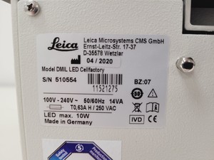 Thumbnail image of Leica DMIL LED Microscope w/ 4 x Objectives (PH1, PHO) & MC170HD Camera Lab