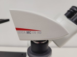 Thumbnail image of Leica DMIL LED Microscope w/ 4 x Objectives (PH1, PHO) & MC170HD Camera Lab