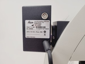 Thumbnail image of Leica DMi8 Inverted Microscope w/ Tiltable Transmitted Light Arm & 5 x Objective