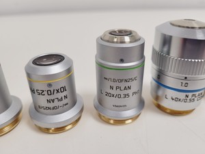 Thumbnail image of Leica DMi8 Inverted Microscope w/ Tiltable Transmitted Light Arm & 5 x Objective