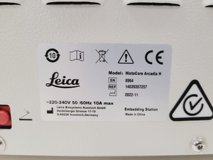 Thumbnail image of Leica HistoCore PEARL Tissue Processor With HistoCore Arcadia H & C Lab (2022)