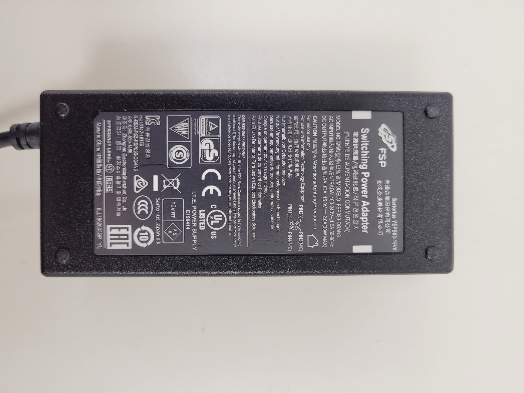 Image of Sartorius Cubis MCE36200S-2S00-0 36.2kg Max Weight Balance