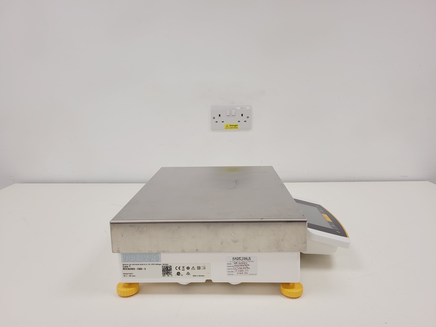 Image of Sartorius Cubis MCE36200S-2S00-0 36.2kg Max Weight Balance