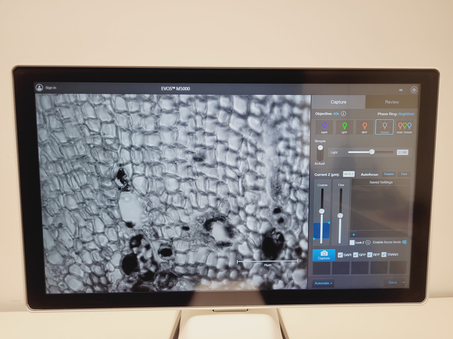 Image of Invitrogen By Thermo Fisher Scientific EVOS M5000 Imaging System Lab
