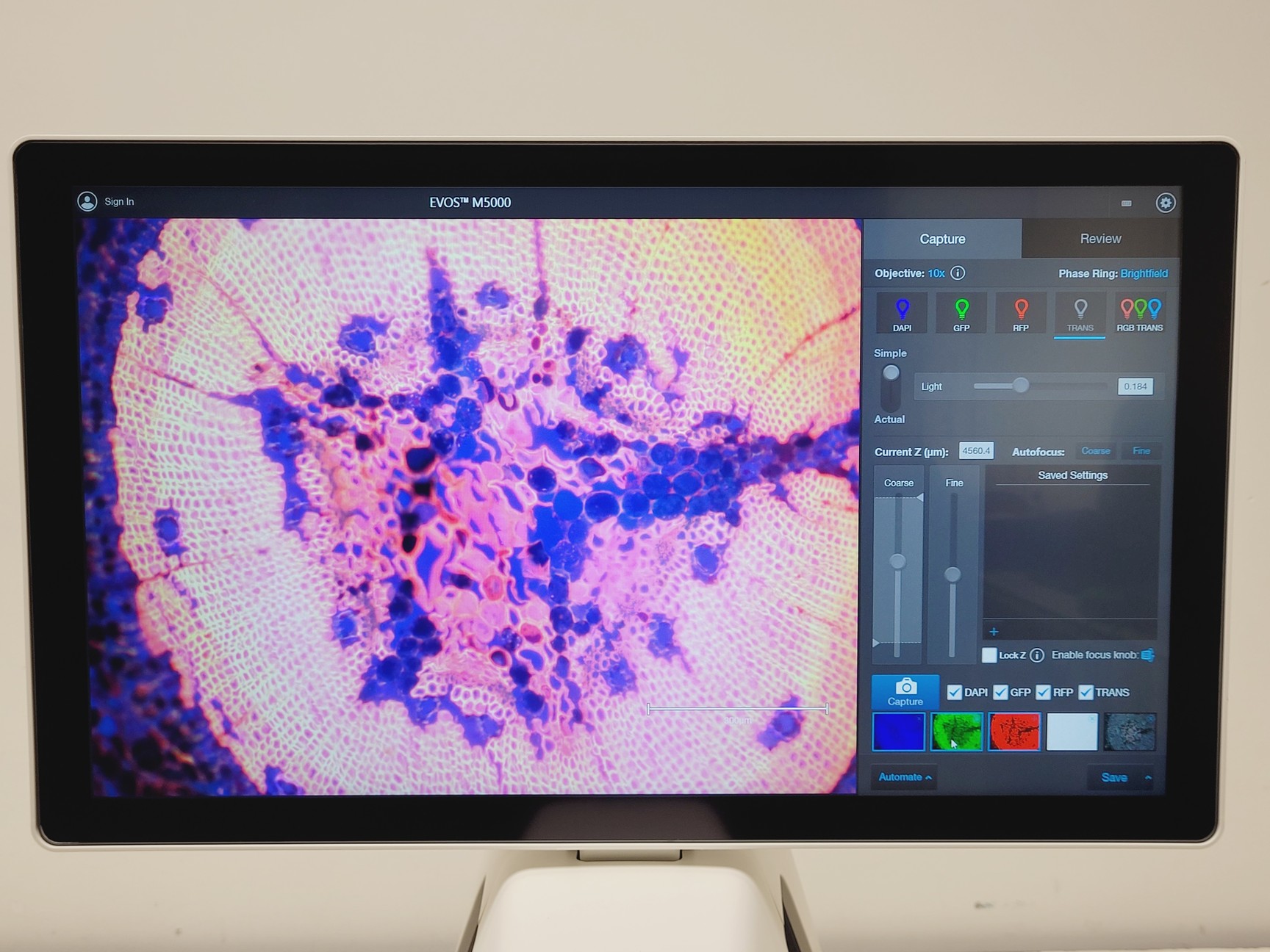 Image of Invitrogen By Thermo Fisher Scientific EVOS M5000 Imaging System Lab