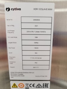 Thumbnail image of Cytiva Xcellerex XDR-10 SLAVE MAX Benchtop Bioreactor System