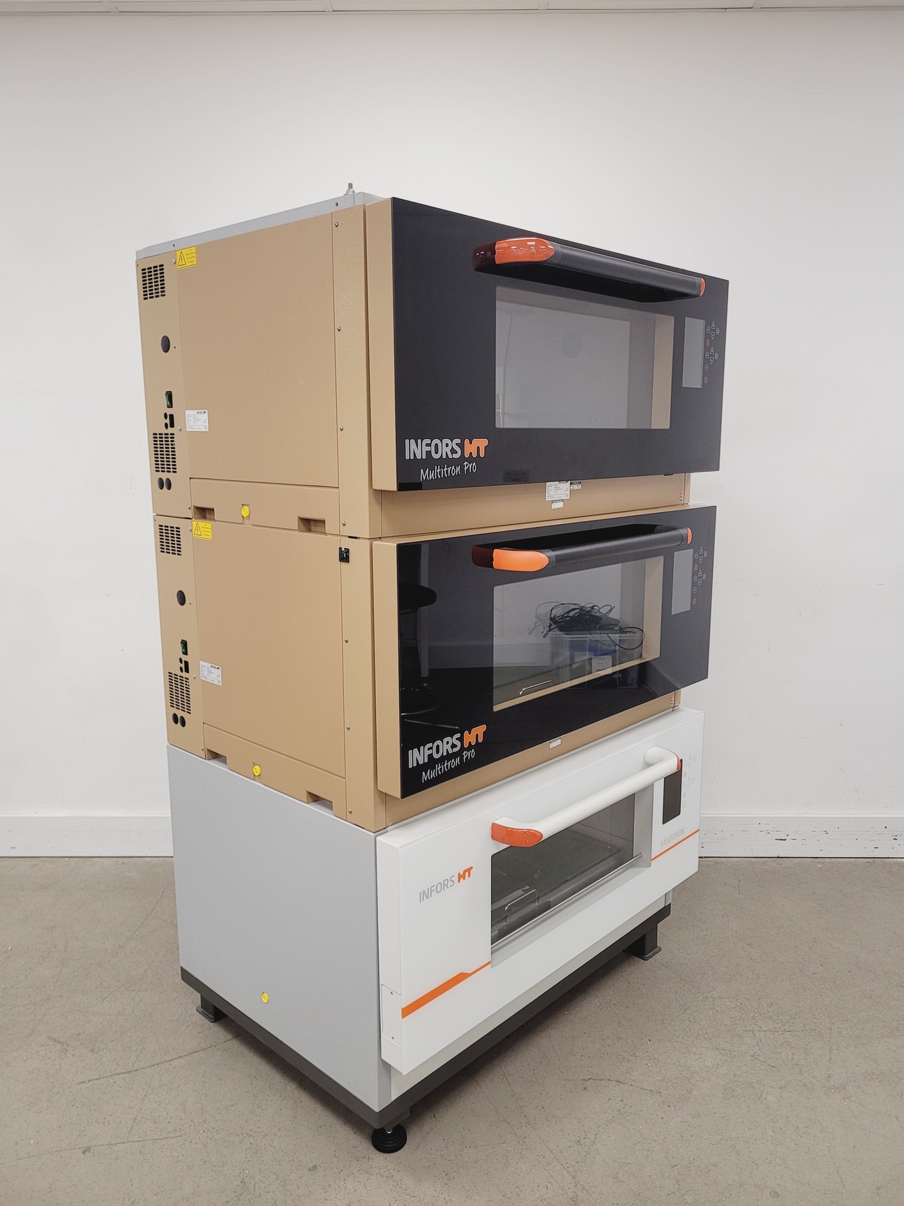 Image of Infors HT Multitron/Pro Triple Stack Shaking Co2 Incubators w/ Humidity Lab