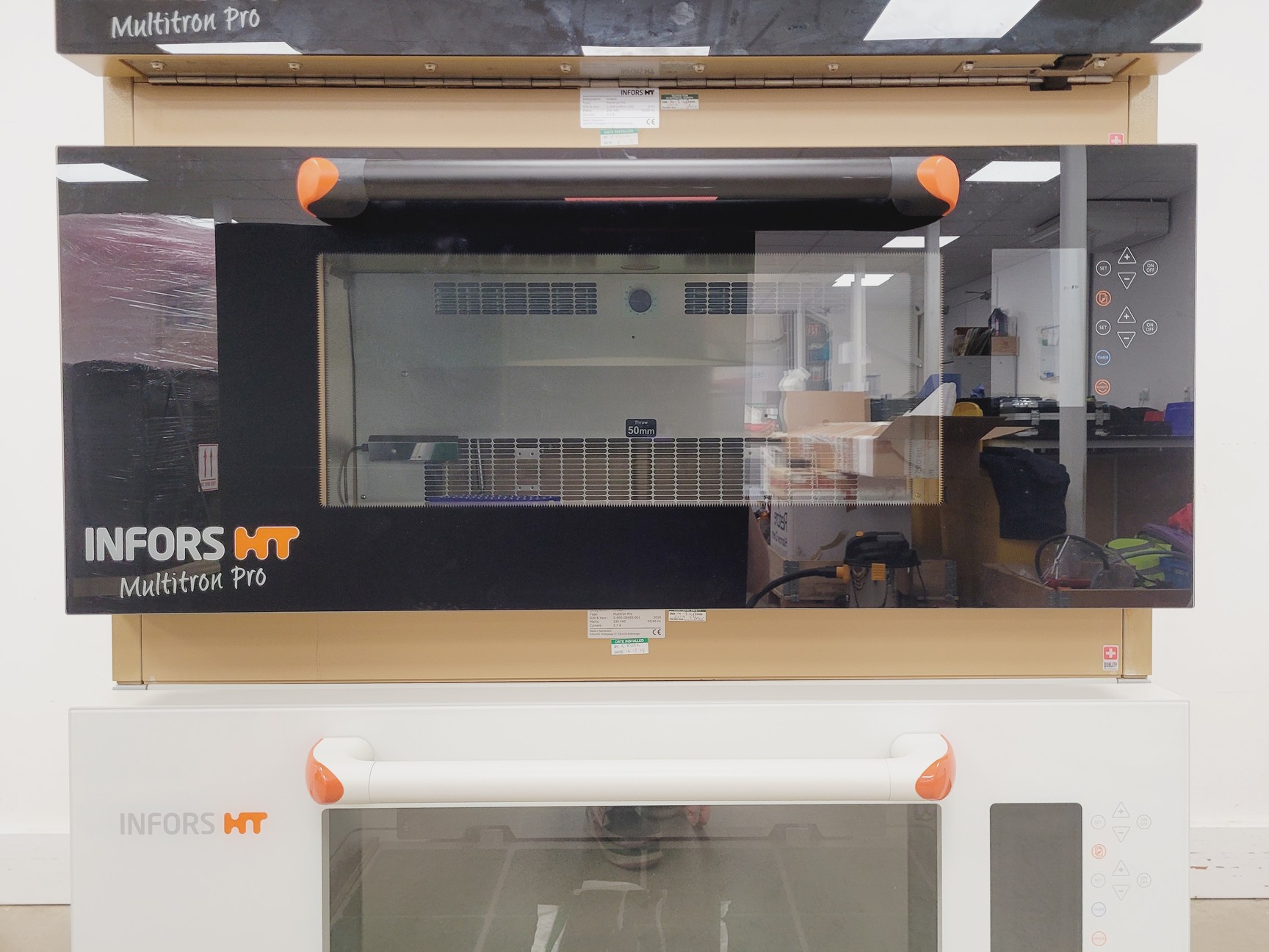 Image of Infors HT Multitron/Pro Triple Stack Shaking Co2 Incubators w/ Humidity Lab