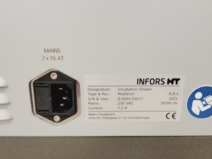 Thumbnail image of Infors HT Multitron 2021 Shaking Co2 Incubator w/ Humidity Lab