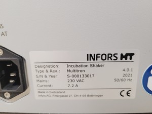 Thumbnail image of Infors HT Multitron/Pro Triple Stack Shaking Co2 Incubators w/ Humidity Lab