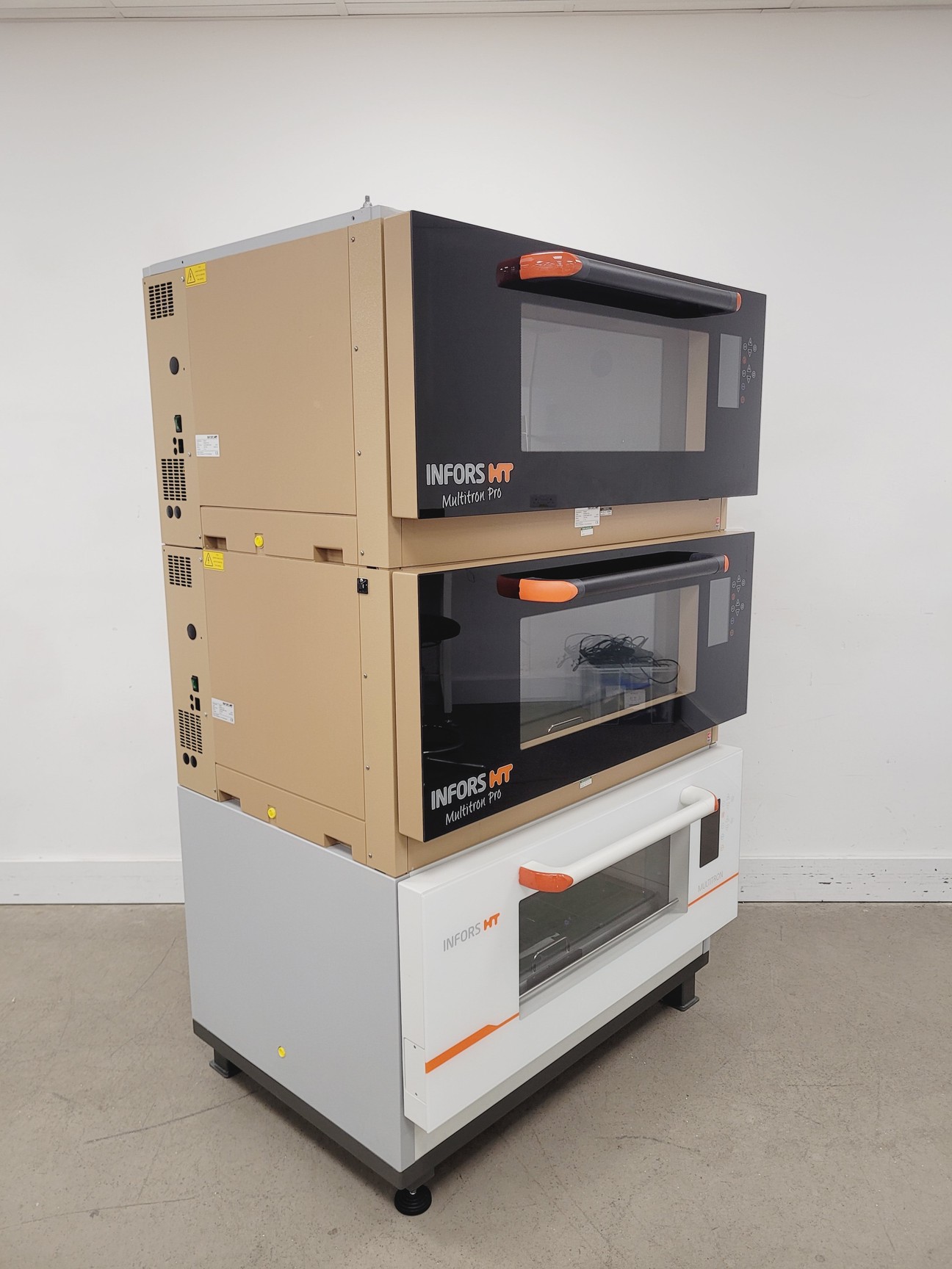 Image of Infors HT Multitron/Pro Triple Stack Shaking Co2 Incubators w/ Humidity Lab