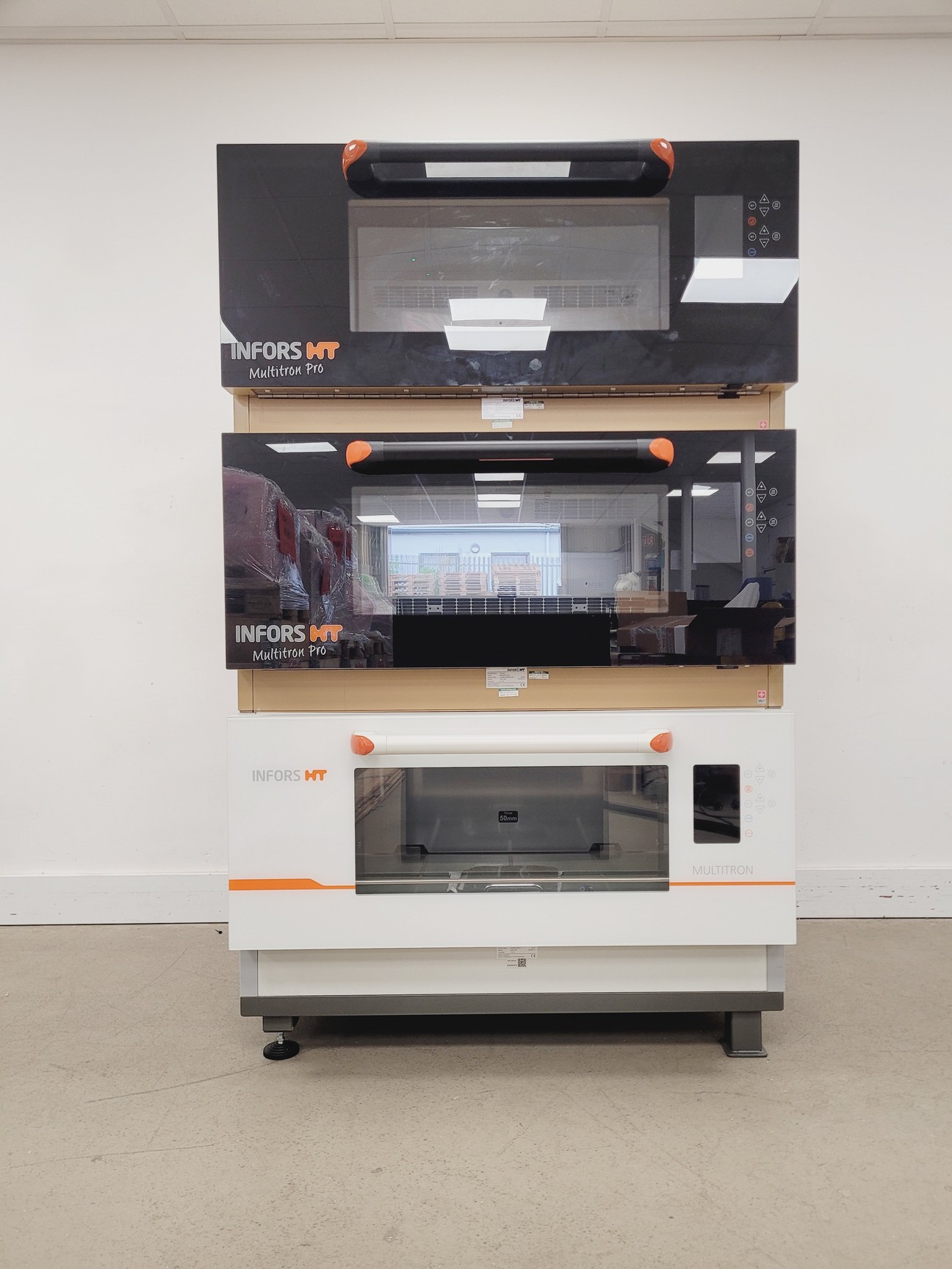 Image of Infors HT Multitron/Pro Triple Stack Shaking Co2 Incubators w/ Humidity Lab